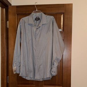 Kenneth Cole Awearnwss Steel Gray Dress Shirt
